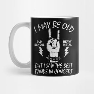 Birthday Gift Idea for Old Heavy Metal Fans Mug